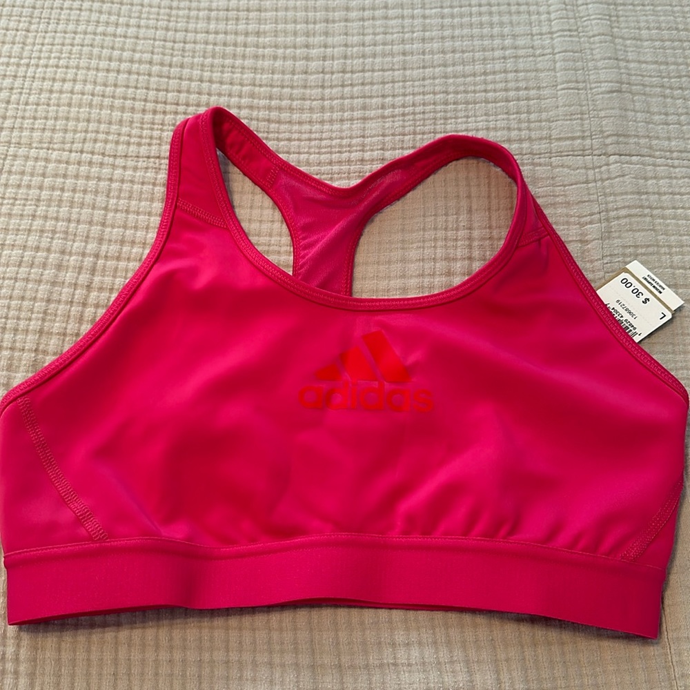 Adidas Sports bra - hot pink!